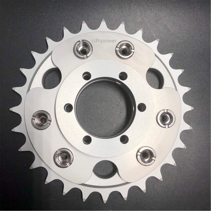 CDHpower Disc Brake Rotor Adapter and 28T sprocket for Gas Motorized Bicycle 48cc/66cc/80cc - Image 1